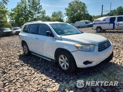 Czwarte zdjęcie samochodu z boku: 2008 TOYOTA HIGHLANDER BASE VIN:JTEDS41A382024749 - miniatura