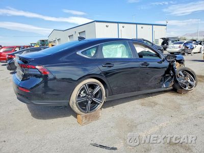 Trzecie zdjęcie samochodu z tyłu: 2025 HONDA ACCORD HYBRID SPORT VIN:1HGCY2F54SA056591 - miniatura