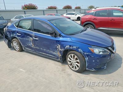 Czwarte zdjęcie samochodu z boku: 2019 NISSAN SENTRA SV VIN:3N1AB7AP7KY392263 - miniatura