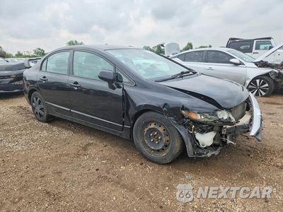 Czwarte zdjęcie samochodu z boku: 2011 HONDA CIVIC LX VIN:2HGFA1F50BH307748 - miniatura