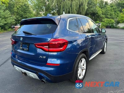 Trzecie zdjęcie samochodu z tyłu: 2020 BMW X3 XDRIVE30I VIN:5UXTY5C05L9D37344 - miniatura