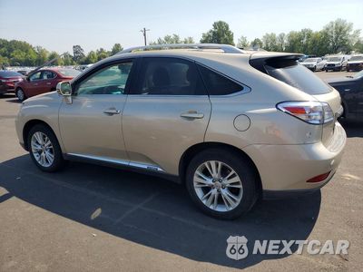 Drugie zdjęcie samochodu z przodu: 2011 LEXUS RX 450H VIN:JTJBC1BA0B2040899 - miniatura