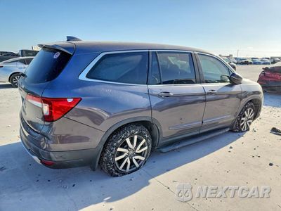 Trzecie zdjęcie samochodu z tyłu: 2021 HONDA PILOT EXL VIN:5FNYF5H54MB013095 - miniatura