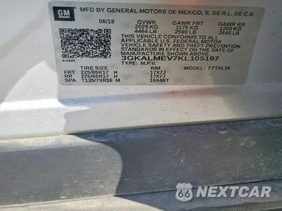 Zdjęcie 13 z 13 samochodu: 2019 GMC TERRAIN SLE VIN:3GKALMEV7KL105197 - miniatura