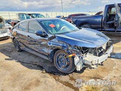 Czwarte zdjęcie samochodu z boku: 2020 HONDA CIVIC LX VIN:19XFC2F64LE002970 - miniatura