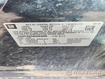 Zdjęcie 14 z 14 samochodu: 2012 CHEVROLET EQUINOX LT VIN:2GNFLEE54C6364668 - miniatura