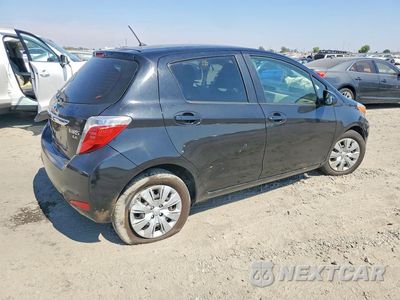 Trzecie zdjęcie samochodu z tyłu: 2014 TOYOTA YARIS 5-DOOR LE VIN:JTDKTUD37ED573585 - miniatura