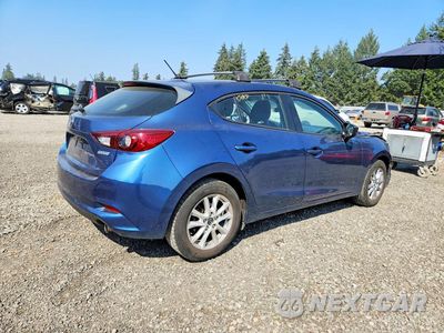 Trzecie zdjęcie samochodu z tyłu: 2017 MAZDA 3 SPORT VIN:3MZBN1K73HM156114 - miniatura