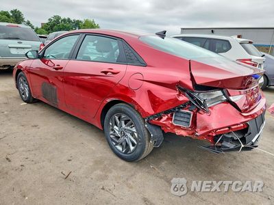 Drugie zdjęcie samochodu z przodu: 2024 HYUNDAI ELANTRA SEL VIN:KMHLM4DG4RU765892 - miniatura