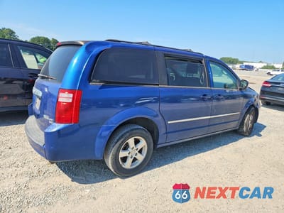 Trzecie zdjęcie samochodu z tyłu: 2010 DODGE GRAND CARAVAN SXT VIN:2D4RN5DX5AR290078 - miniatura