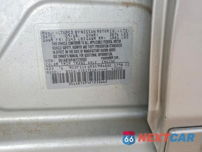 Zdjęcie 13 z 13 samochodu: 2019 NISSAN SENTRA SV VIN:3N1AB7AP4KY235662 - miniatura
