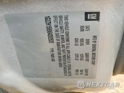 Zdjęcie 12 z 12 samochodu: 2006 PONTIAC G6 GT VIN:1G2ZH158964282620 - miniatura