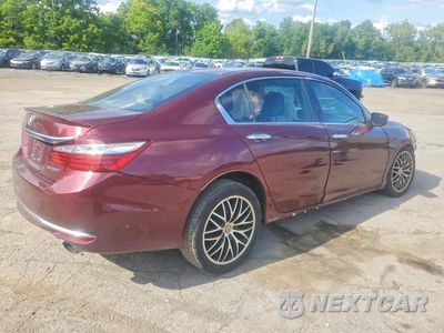 Trzecie zdjęcie samochodu z tyłu: 2016 HONDA ACCORD SPORT VIN:1HGCR2F54GA013471 - miniatura