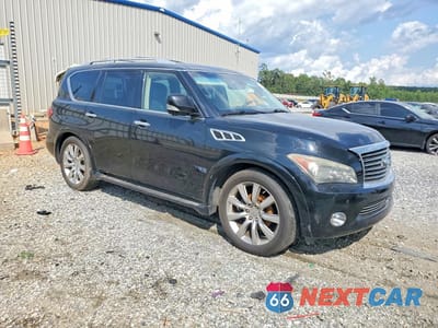 Czwarte zdjęcie samochodu z boku: 2012 INFINITI QX56 BASE VIN:JN8AZ2ND5C9715328 - miniatura