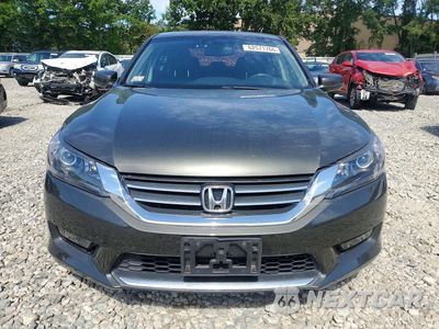 Piąte zdjęcie samochodu w środku: 2014 HONDA ACCORD EXL VIN:1HGCR2F85EA288810 - miniatura