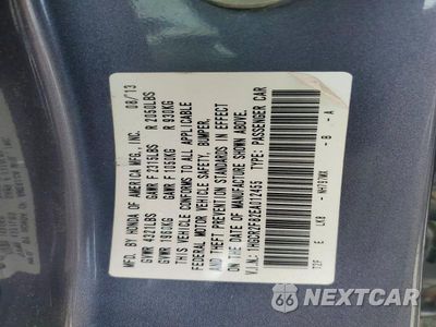 Zdjęcie 12 z 12 samochodu: 2014 HONDA ACCORD EXL VIN:1HGCR2F82EA012455 - miniatura
