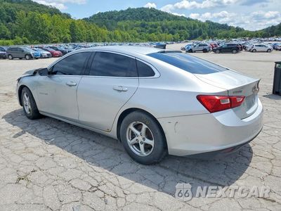 Drugie zdjęcie samochodu z przodu: 2017 CHEVROLET MALIBU LS VIN:1G1ZB5ST4HF206641 - miniatura