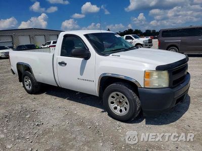 Czwarte zdjęcie samochodu z boku: 2007 CHEVROLET SILVERADO C1500 VIN:1GCEC14C37Z591812 - miniatura