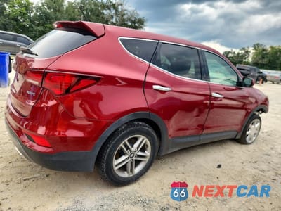Trzecie zdjęcie samochodu z tyłu: 2018 HYUNDAI SANTA FE SPORT 2.4L VIN:5XYZT3LB0JG532616 - miniatura