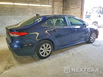 Trzecie zdjęcie samochodu z tyłu: 2022 TOYOTA COROLLA LE VIN:5YFEPMAE9NP391553 - miniatura