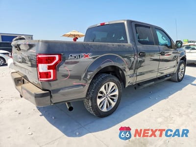 Trzecie zdjęcie samochodu z tyłu: 2018 FORD F150 SUPERCREW VIN:1FTEW1CP7JKE22078 - miniatura
