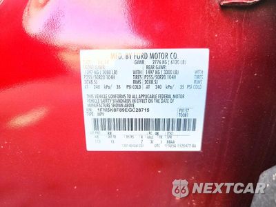 Zdjęcie 13 z 13 samochodu: 2014 FORD EXPLORER LIMITED VIN:1FM5K8F89EGC28715 - miniatura