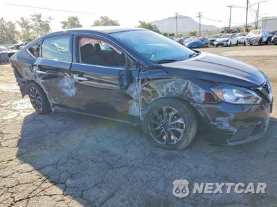 Czwarte zdjęcie samochodu z boku: 2018 NISSAN SENTRA S VIN:3N1AB7AP8JY283101 - miniatura
