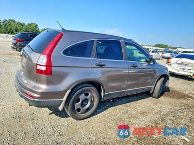 Trzecie zdjęcie samochodu z tyłu: 2010 HONDA CR-V LX VIN:3CZRE3H30AG703243 - miniatura