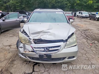 Piąte zdjęcie samochodu w środku: 2007 HONDA ODYSSEY EXL VIN:5FNRL387X7B108848 - miniatura