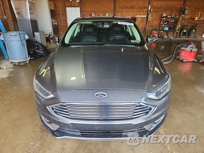 Piąte zdjęcie samochodu w środku: 2017 FORD FUSION SE VIN:3FA6P0HD4HR310618 - miniatura