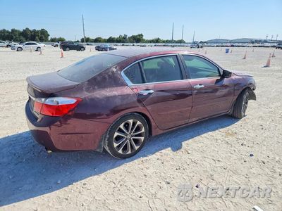 Trzecie zdjęcie samochodu z tyłu: 2015 HONDA ACCORD SPORT VIN:1HGCR2F53FA117870 - miniatura