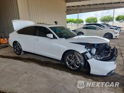 Czwarte zdjęcie samochodu z boku: 2024 HONDA ACCORD HYBRID EXL VIN:1HGCY2F69RA061207 - miniatura