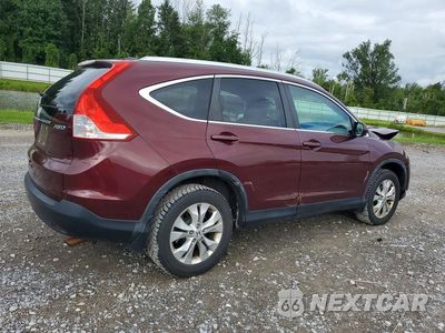 Trzecie zdjęcie samochodu z tyłu: 2014 HONDA CR-V EXL VIN:5J6RM4H78EL055784 - miniatura