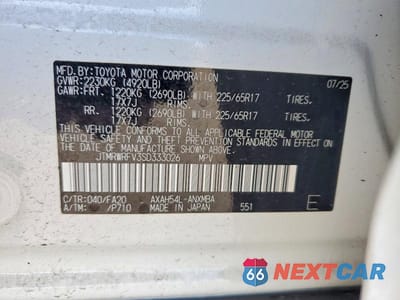 Zdjęcie 13 z 13 samochodu: 2025 TOYOTA RAV4 HYBRID XLE VIN:JTMRWRFV3SD333026 - miniatura