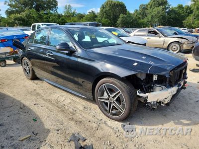 Czwarte zdjęcie samochodu z boku: 2023 MERCEDES-BENZ C 300 4MATIC VIN:W1KAF4HB5PR142792 - miniatura