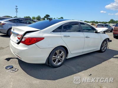 Trzecie zdjęcie samochodu z tyłu: 2012 HYUNDAI SONATA LIMITED VIN:5NPEC4AC2CH432593 - miniatura
