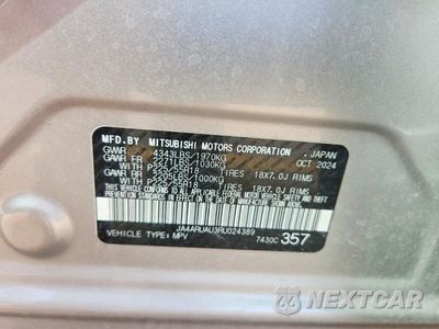 Zdjęcie 13 z 13 samochodu: 2024 MITSUBISHI OUTLANDER SPORT S/SE VIN:JA4ARUAU3RU024389 - miniatura