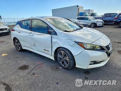 Czwarte zdjęcie samochodu z boku: 2018 NISSAN LEAF S VIN:1N4AZ1CP7JC316686 - miniatura