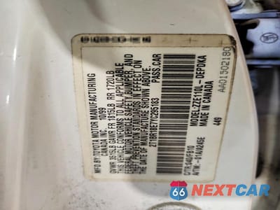 Zdjęcie 12 z 12 samochodu: 2000 TOYOTA COROLLA VE VIN:2T1BR18E7YC295183 - miniatura