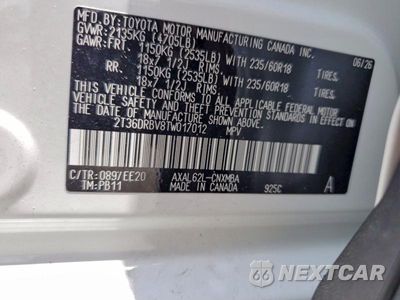 Zdjęcie 13 z 13 samochodu: 2026 TOYOTA RAV4 XLE PREMIUM VIN:2T36DRBV8TW017012 - miniatura