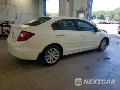 Trzecie zdjęcie samochodu z tyłu: 2012 HONDA CIVIC EXL VIN:19XFB2F98CE036276 - miniatura