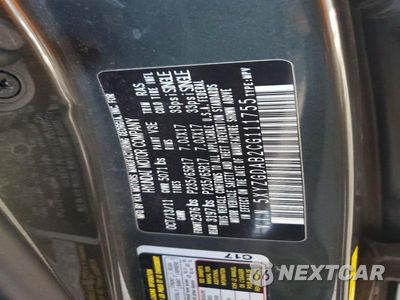 Zdjęcie 12 z 12 samochodu: 2012 HYUNDAI SANTA FE GLS VIN:5XYZGDAB2CG111755 - miniatura