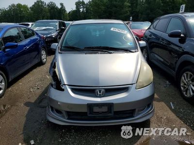 Piąte zdjęcie samochodu w środku: 2007 HONDA FIT S VIN:JHMGD38627S000382 - miniatura