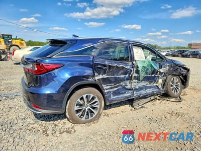 Trzecie zdjęcie samochodu z tyłu: 2022 LEXUS RX 450H VIN:2T2HGMDA7NC077109 - miniatura