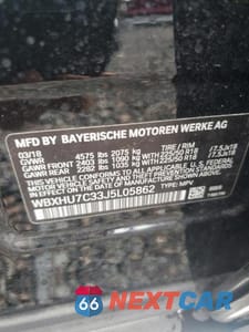 Zdjęcie 13 z 13 samochodu: 2018 BMW X1 SDRIVE28I VIN:WBXHU7C33J5L05862 - miniatura