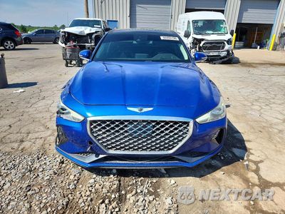 Piąte zdjęcie samochodu w środku: 2020 GENESIS G70 3.3T VIN:KMTG34LE3LU058199 - miniatura