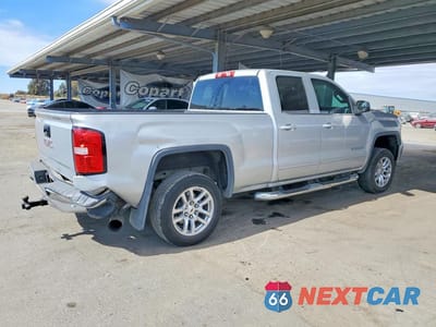 Trzecie zdjęcie samochodu z tyłu: 2014 GMC SIERRA C1500 SLE VIN:1GTR1UEC9EZ359980 - miniatura
