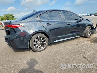 Trzecie zdjęcie samochodu z tyłu: 2020 TOYOTA COROLLA SE VIN:5YFS4RCE9LP032285 - miniatura