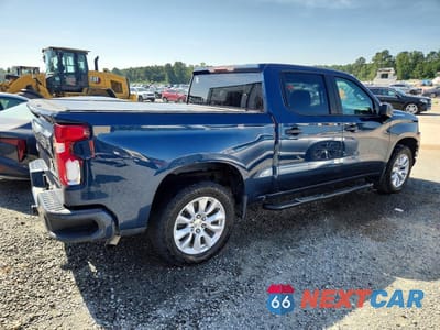 Trzecie zdjęcie samochodu z tyłu: 2022 CHEVROLET SILVERADO LTD C1500 CUSTOM VIN:3GCPWBEK2NG112109 - miniatura