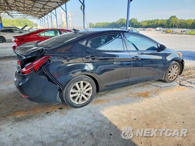 Trzecie zdjęcie samochodu z tyłu: 2014 HYUNDAI ELANTRA SE VIN:5NPDH4AE1EH538051 - miniatura